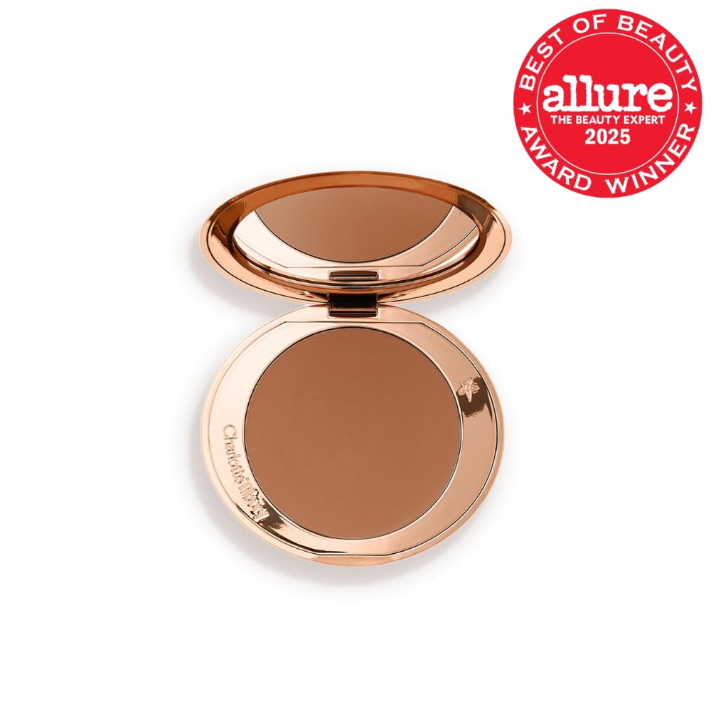 White Smoke Charlotte Tilbury Airbrush Matte Bronzer - Smoothing & Blurring Powder