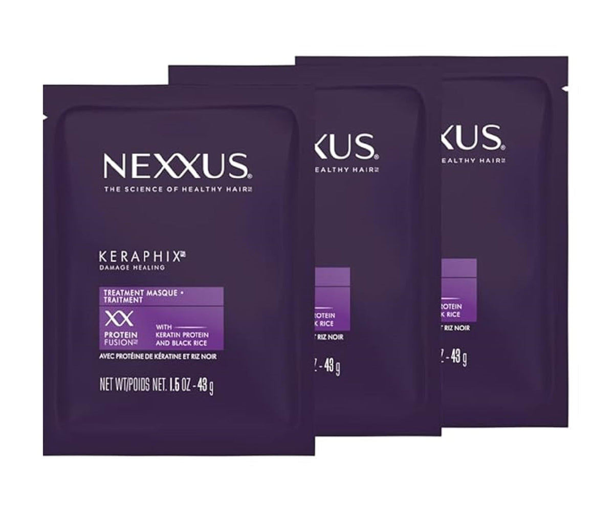 Dark Slate Gray Nexxus Keraphix Second Step Severe Damage Hair Masque,1.5 oz (Pack of 3)