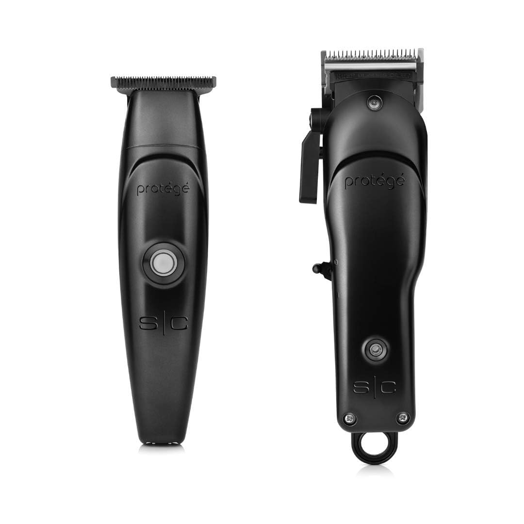White Smoke STYLECRAFT Protégé Clipper & Trimmer Combo, Stainless Steel, USB