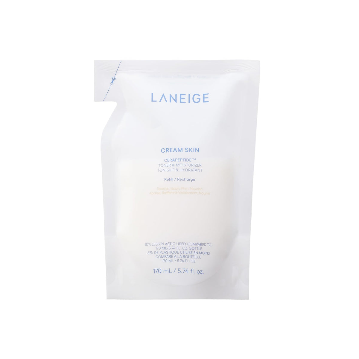 Lavender LANEIGE Cream Skin Face Hydrating Milky Toner | Korean Toner & Moisturizer