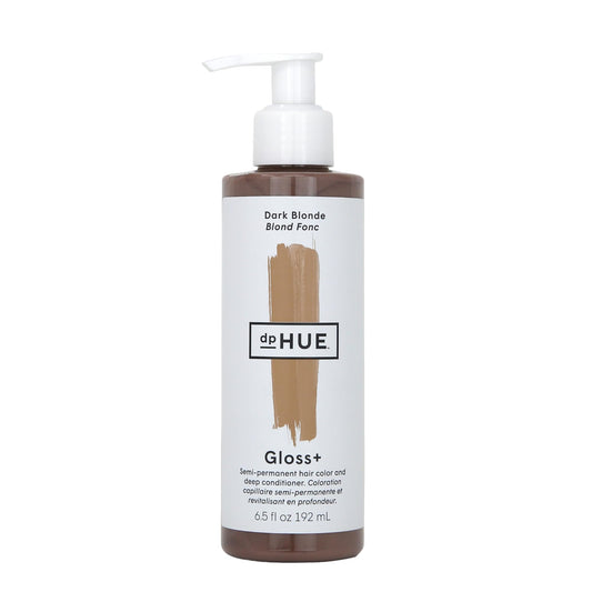 White Smoke dpHUE Gloss+, Dark Blonde - Boosts Fading & Faded Hair Color - 8-12 Applications per Bottle - Lasts Up to 8 Washes