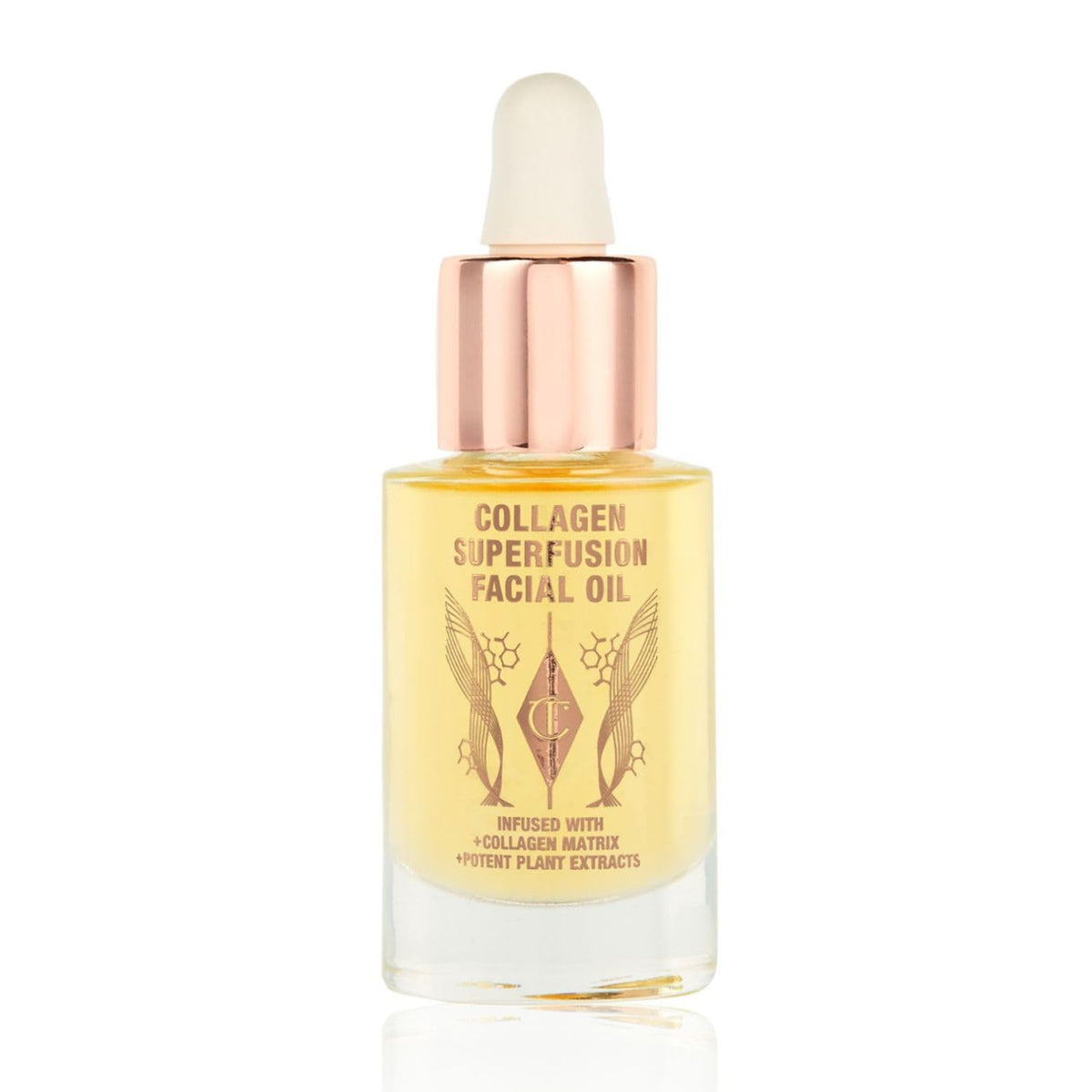 White Smoke Charlotte Tilbury Collagen Superfusion Face Oil - Plumps & Smooths Skin