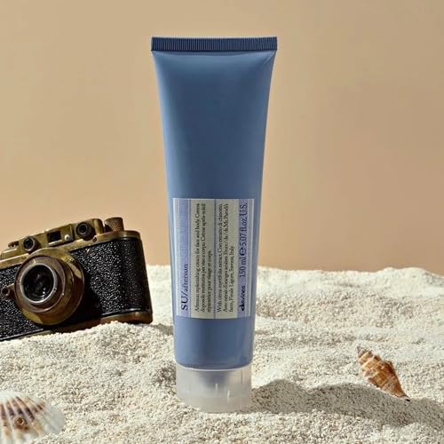 Tan Davines SU Aftersun, Hydrating Skincare Gel To Moisturize, Protect And Smooth Skin, Soothe And Hydrate Reddened Skin After Exposure, 5.07 Fl. Oz.