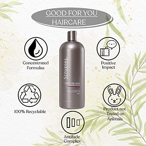 White Smoke Scruples Structure Bath Volumizing Shampoo Strenght 1000 ml / 33.8 oz