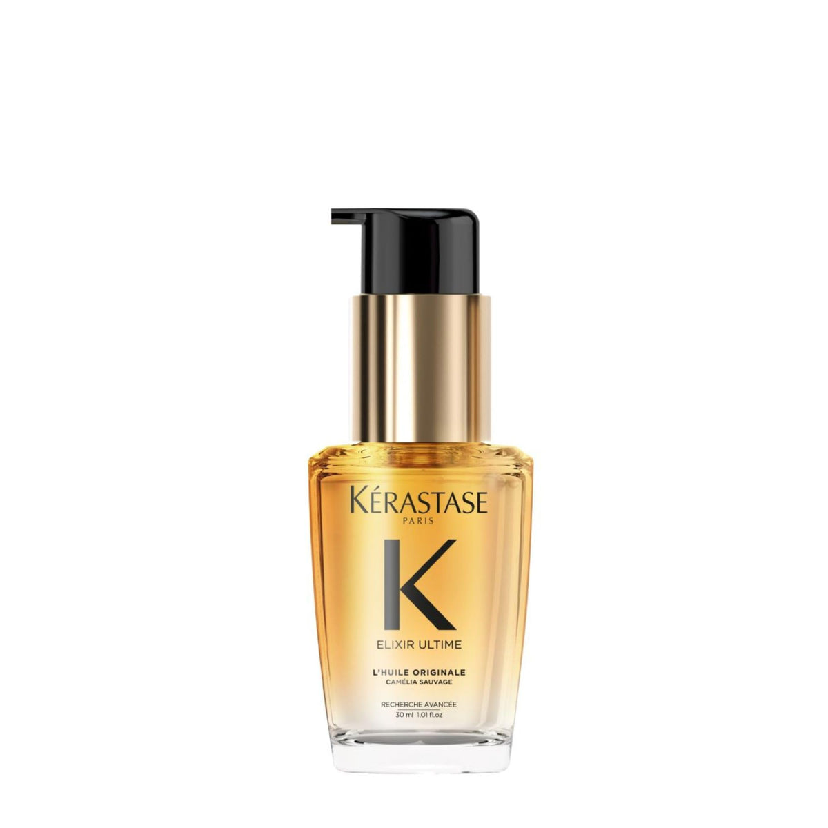 White Smoke Kerastase Elixir Ultime Refillable Oil – For Shine & Hydration