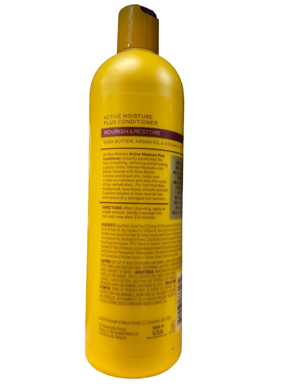Dark Goldenrod Motions Nourish&Restore Act Moist Plus Conditioner 40021432 16oz