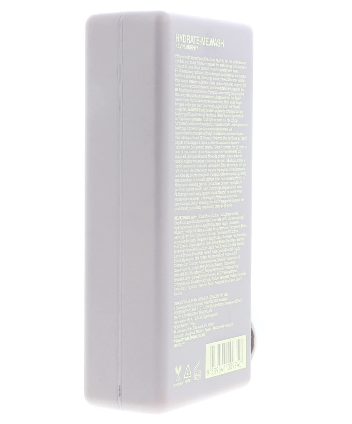 Light Gray Kevin Murphy Hydrate Me Wash Kakadu Plum Infused Moisture Delivery Shampoo