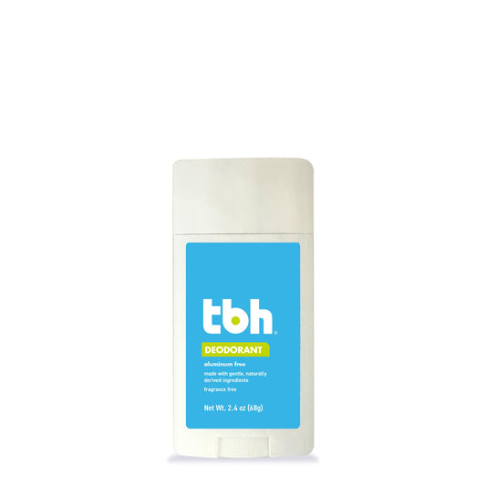 Antique White TBH Kids Deodorant – Aluminum-Free, Fragrance Free Natural Deodorant for Kids & Preteens – With Charcoal, Coconut Oil & Arrowroot Powder – Safe & Gentle Odor Protection – 2.4 oz