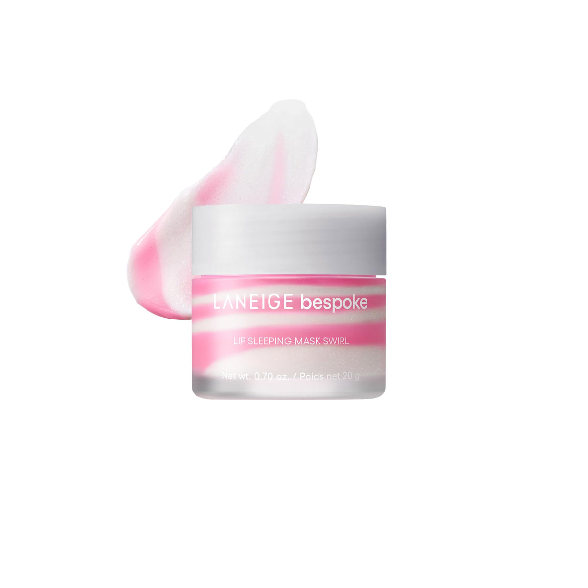 White Smoke LANEIGE Bespoke Lip Sleeping Mask | Customized Overnight Treatment