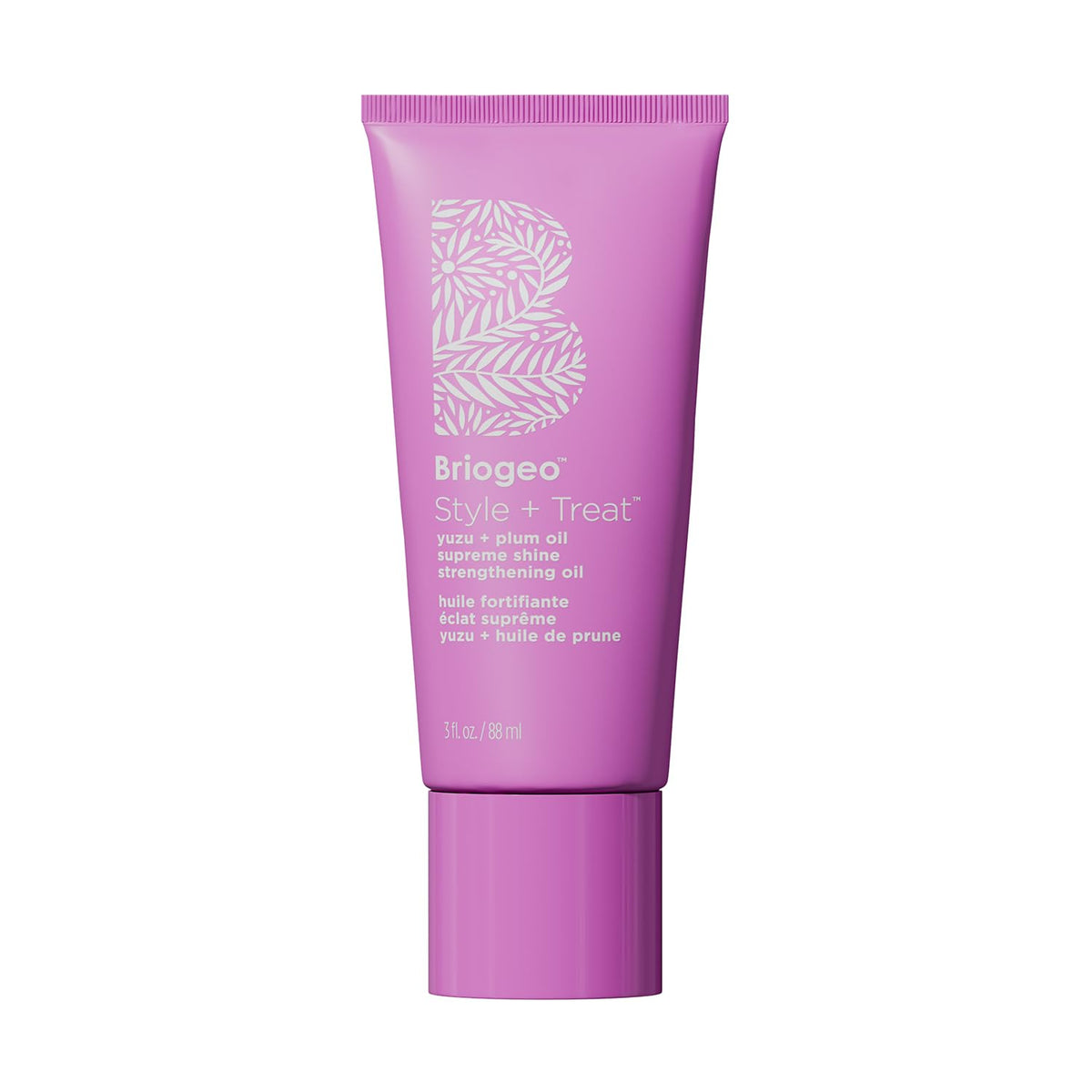 White Smoke Briogeo Style + Treat Supreme Shine Strengthening Oil | Gloss-to-Oil