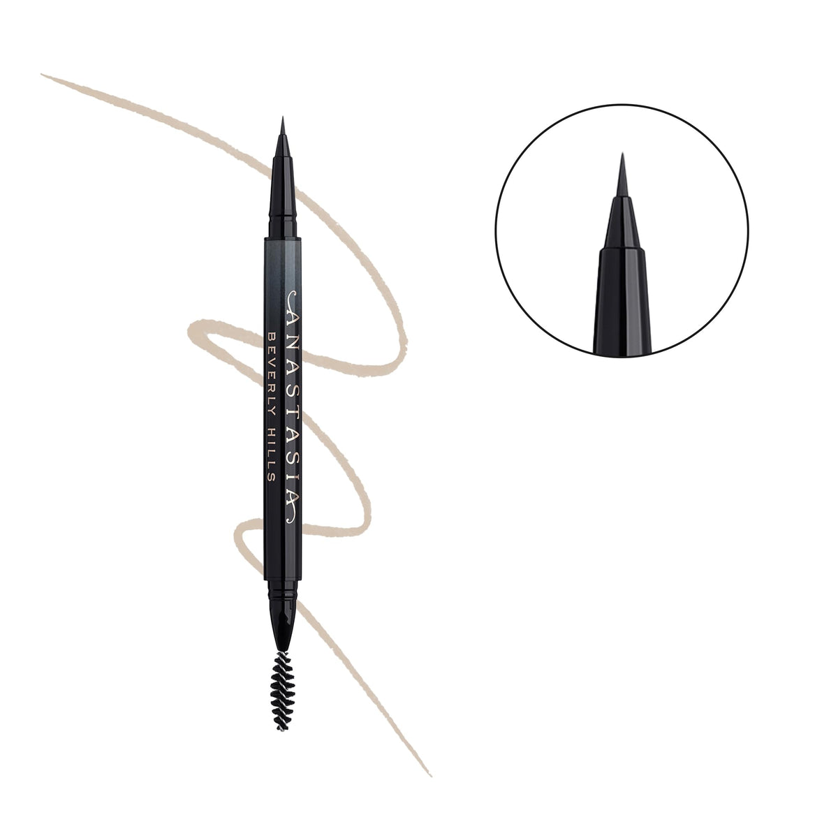 White Smoke Anastasia Beverly Hills - MicroStroke Brush Fine Tip Eyebrow Detailing Pen
