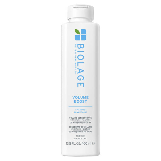 Lavender Biolage Volume Boost Shampoo for Fine Hair – Creates Lasting, Lightweight Volume, Root Lift & Shine, With Cellulose and Peptides, Vegan, Paraben and Silicone-Free, 13.5 Fl Oz