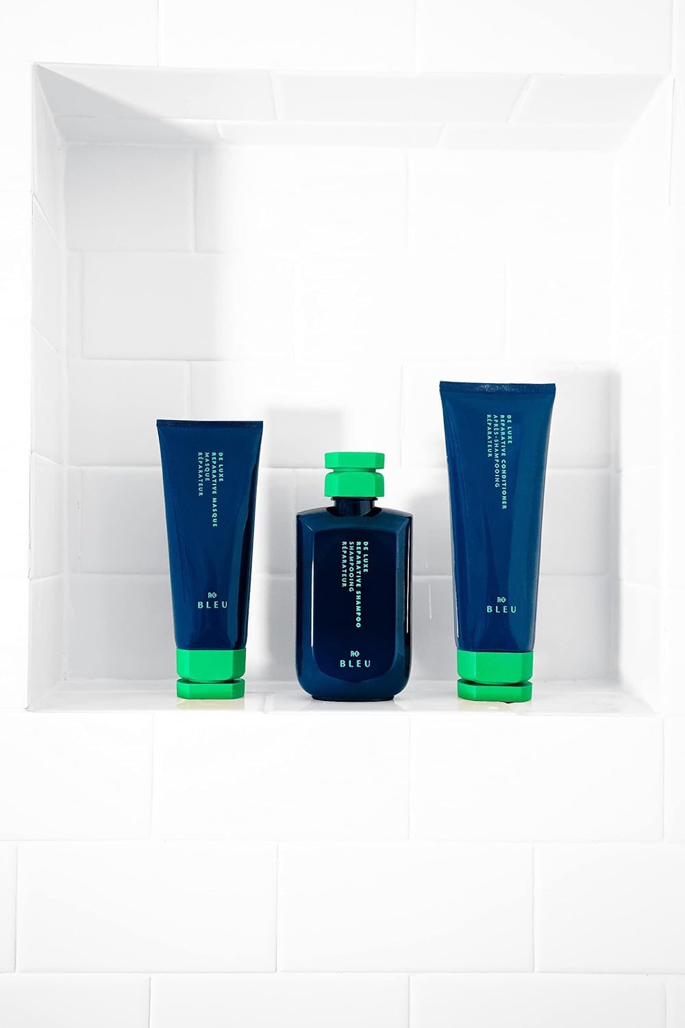 White Smoke R+Co BLEU DE LUXE Reparative Shampoo Mini, 1 Oz