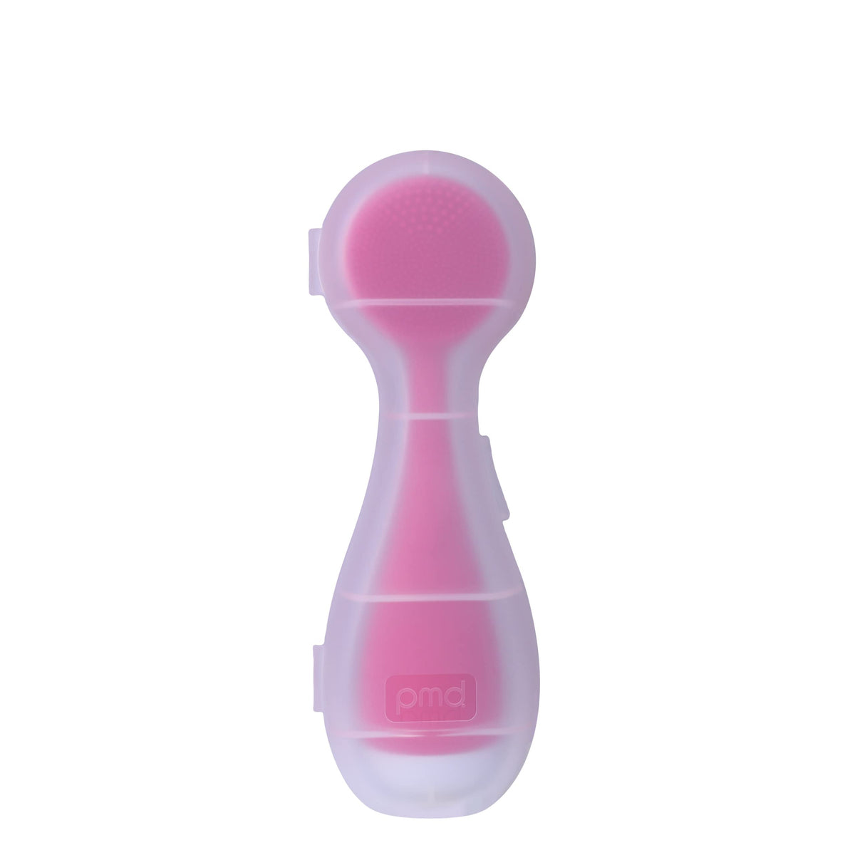White Smoke PMD Beauty Clean Mini - Electric Facial Cleansing Brush, Smart Facial Device with Silicone Brush & Anti-Aging Massager