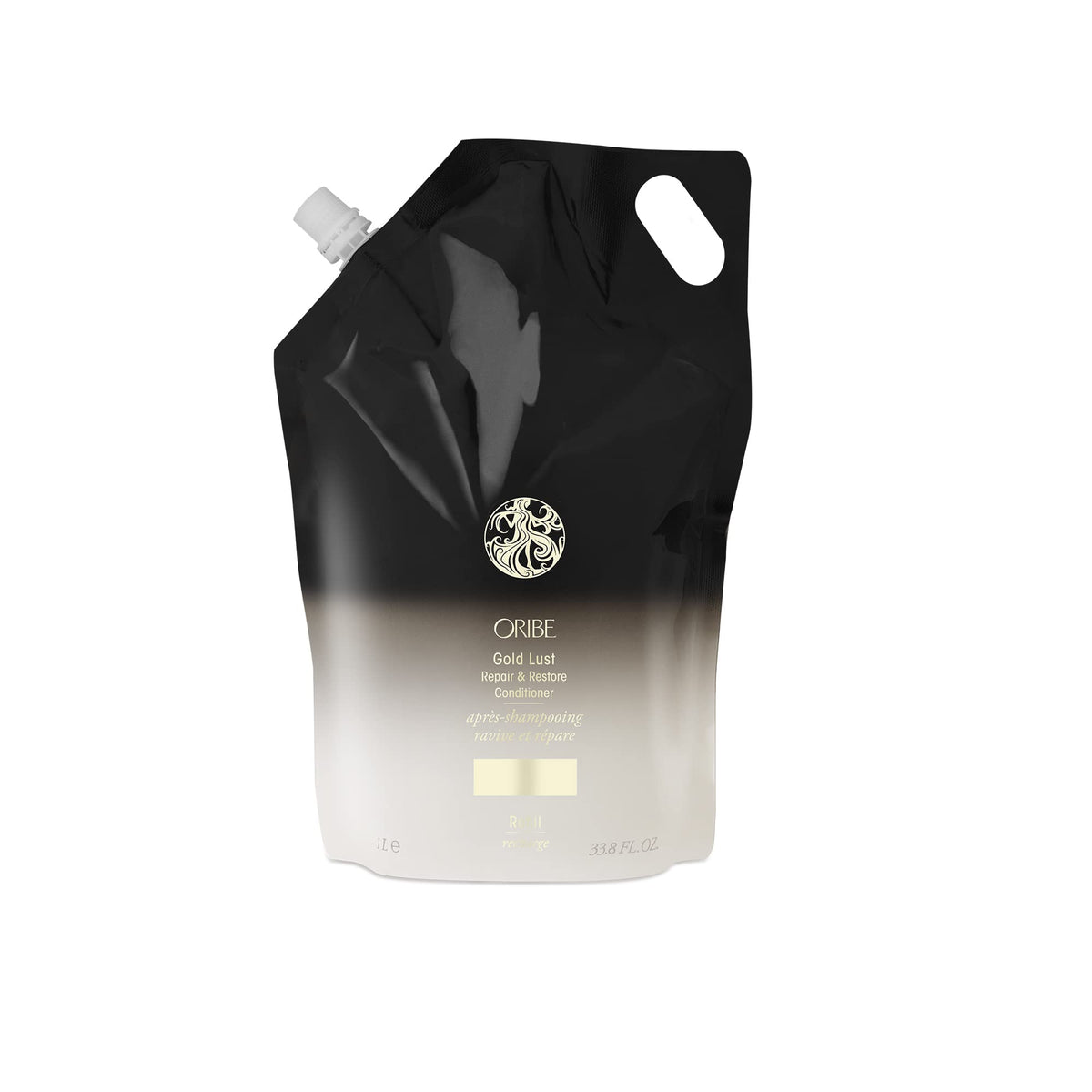 Black Oribe Gold Lust Repair & Restore Conditioner Liter Refill - Damaged Hair