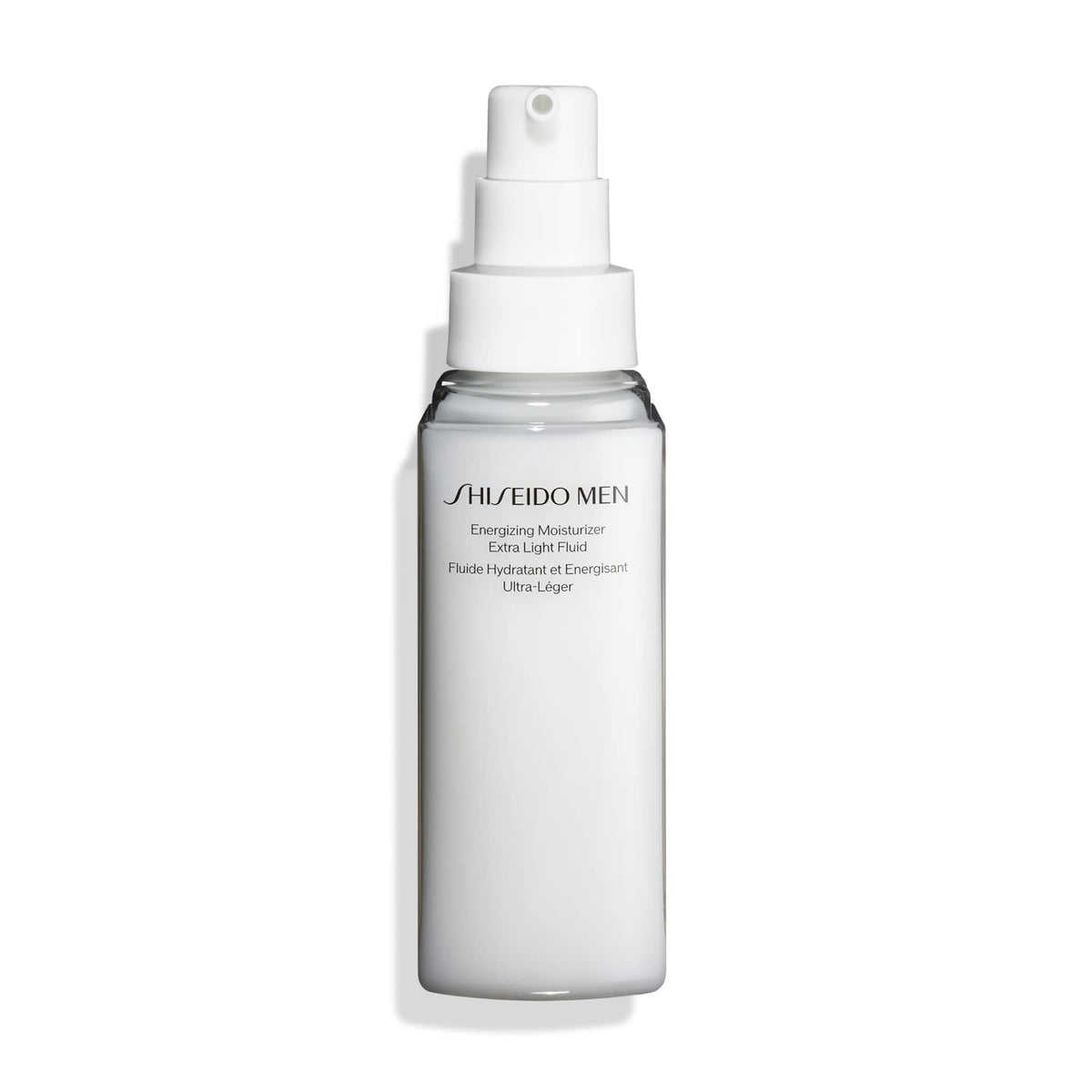 Lavender Shiseido Men Energizing Moisturizer Extra Light Fluid - 100 mL - Reduce the Look of Fine Lines, Dullness & Dry Skin - Non-Greasy, Extra-Light Texture