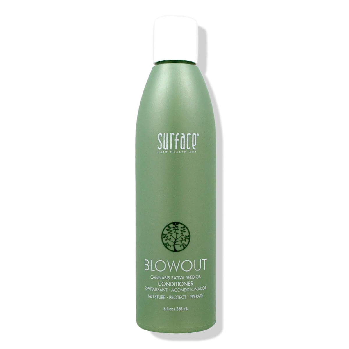 Slate Gray Surface Hair Blowout Deep Conditioner for Women & Men (8 oz)