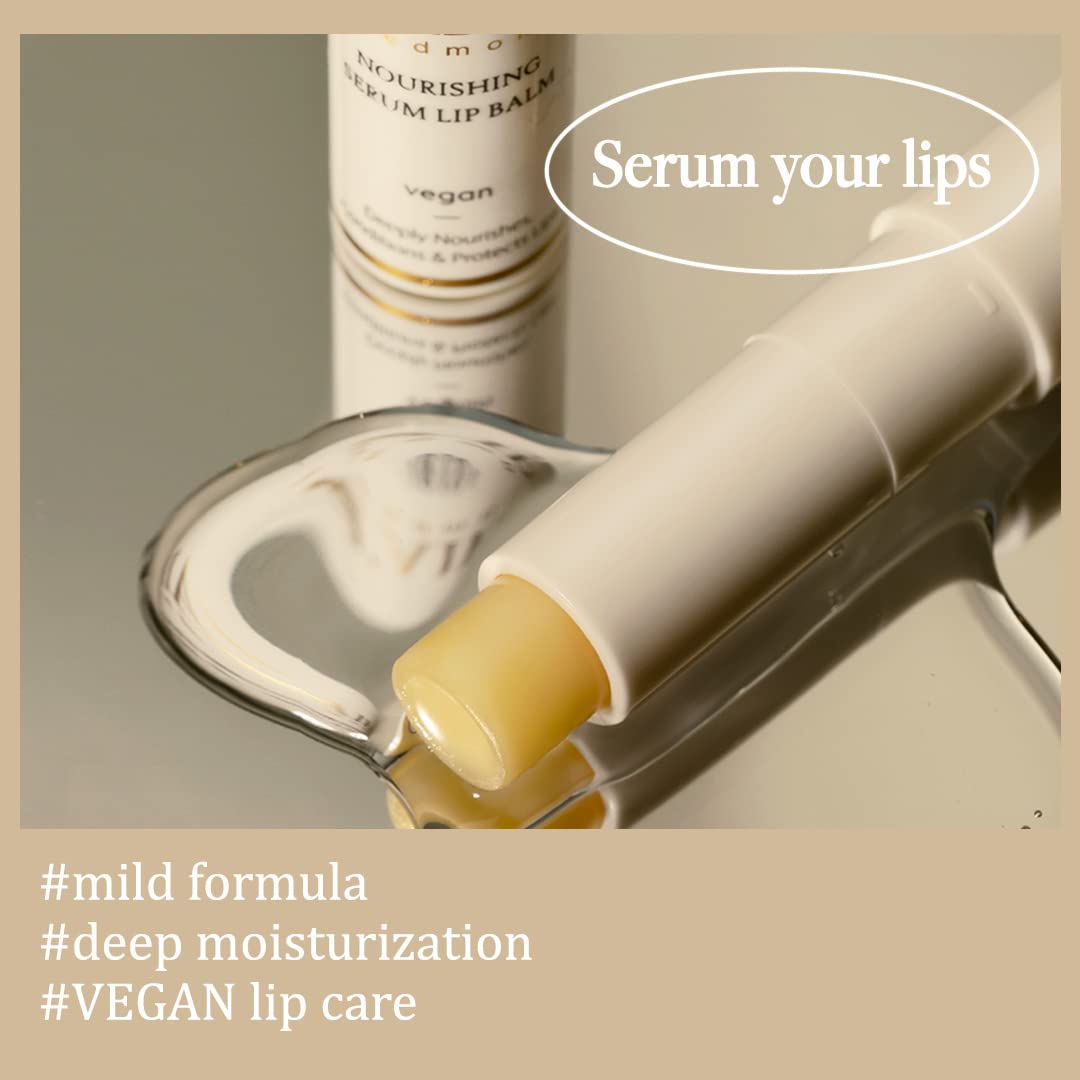 Tan d'alba Piedmont Italian White Truffle Nourishing Serum Lip Balm, Vegan Skincare, Hydrating Lip Care with White Truffles for All Skin Types, Glowy Finish, Safe for Sensitive Skin