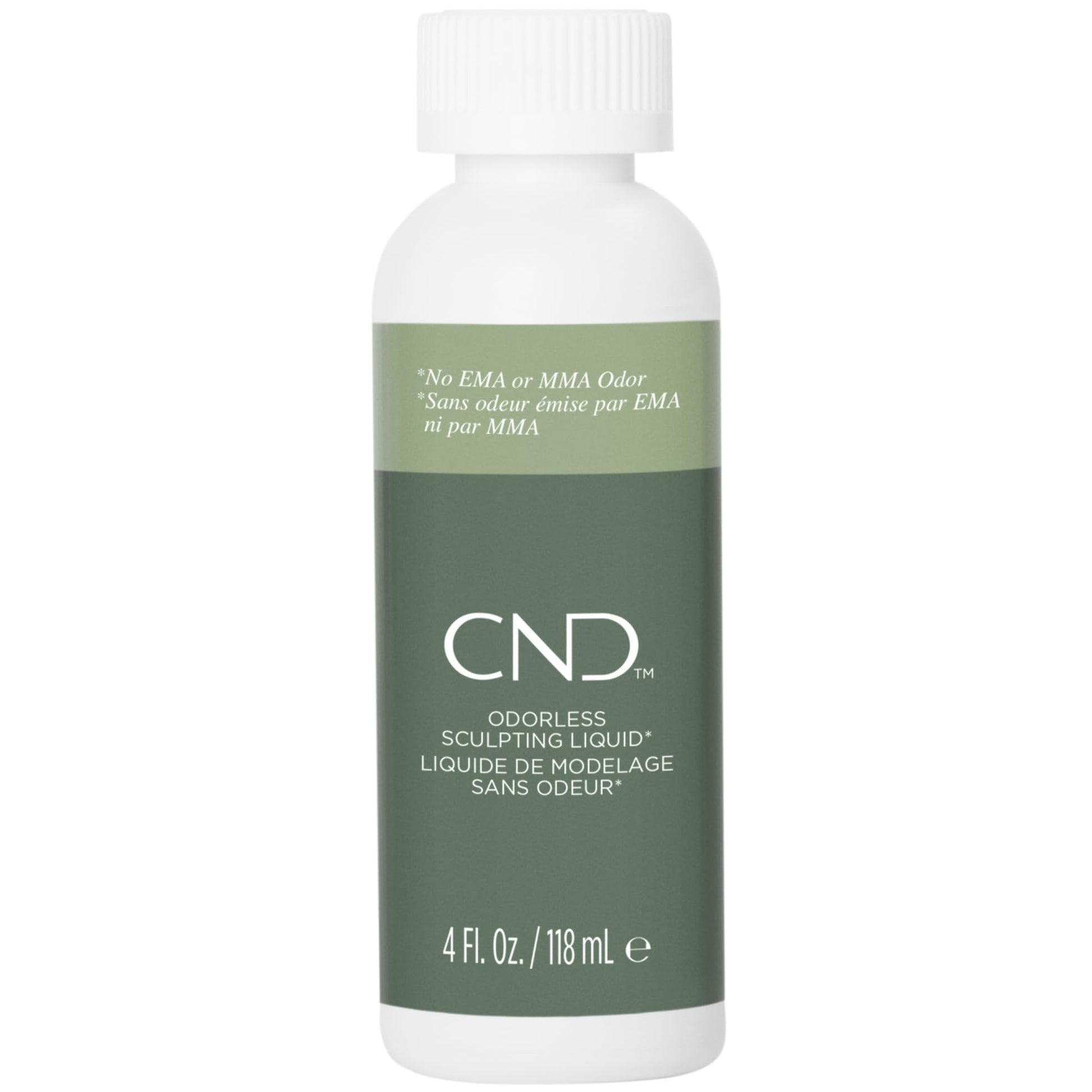 Dim Gray CND Odorless Sculpting Liquid, 4 fl oz.
