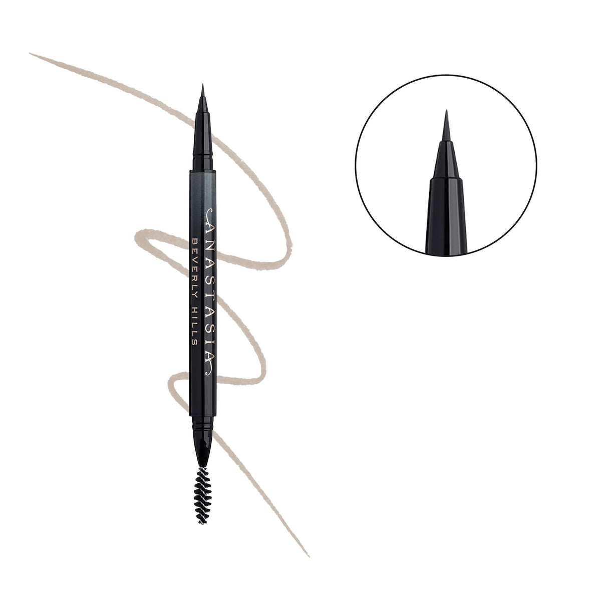 White Smoke Anastasia Beverly Hills - MicroStroke Brush Fine Tip Eyebrow Detailing Pen