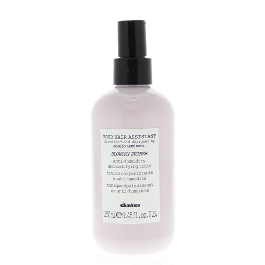 Light Gray Davines Blowdry Primer, 8.45. Fl oz