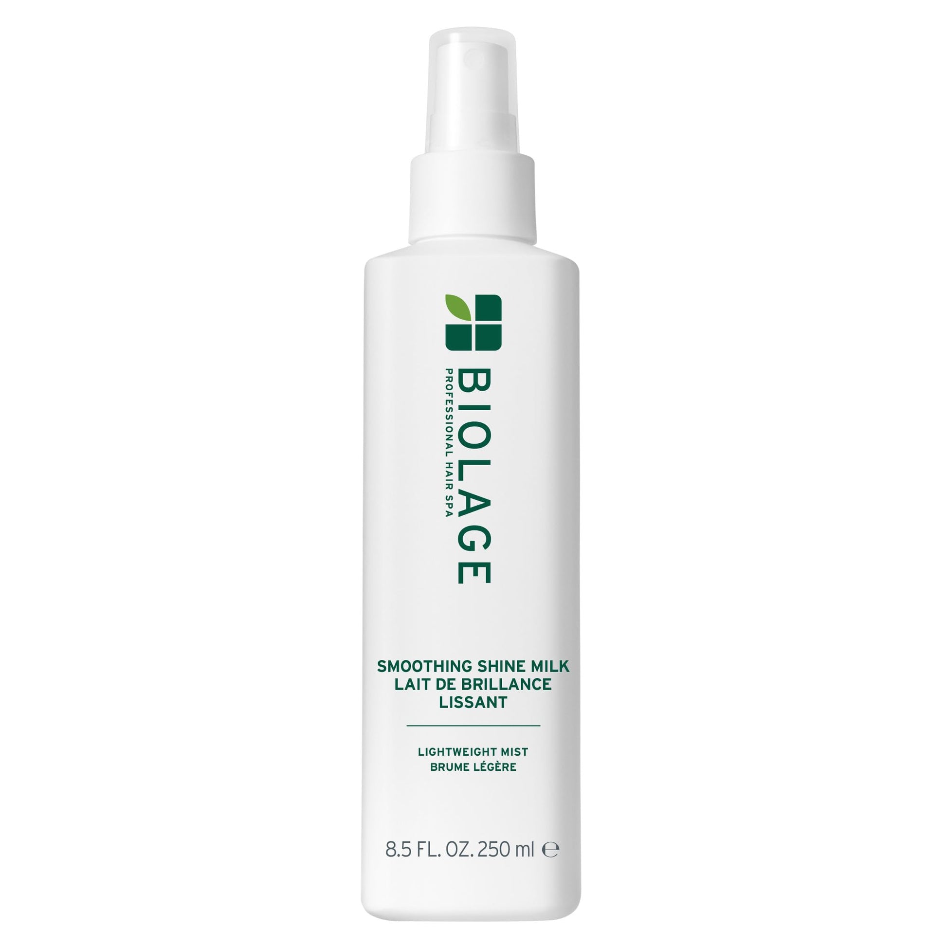 Lavender Biolage Smooth Shine Milk - Smoothing Leave-In Spray, Adds Shine, Reduces Frizz, Lightweight Hold, Styling Primer, Vegan & Paraben-Free