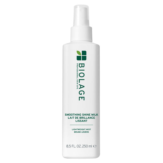 Lavender Biolage Smooth Shine Milk - Smoothing Leave-In Spray, Adds Shine, Reduces Frizz, Lightweight Hold, Styling Primer, Vegan & Paraben-Free
