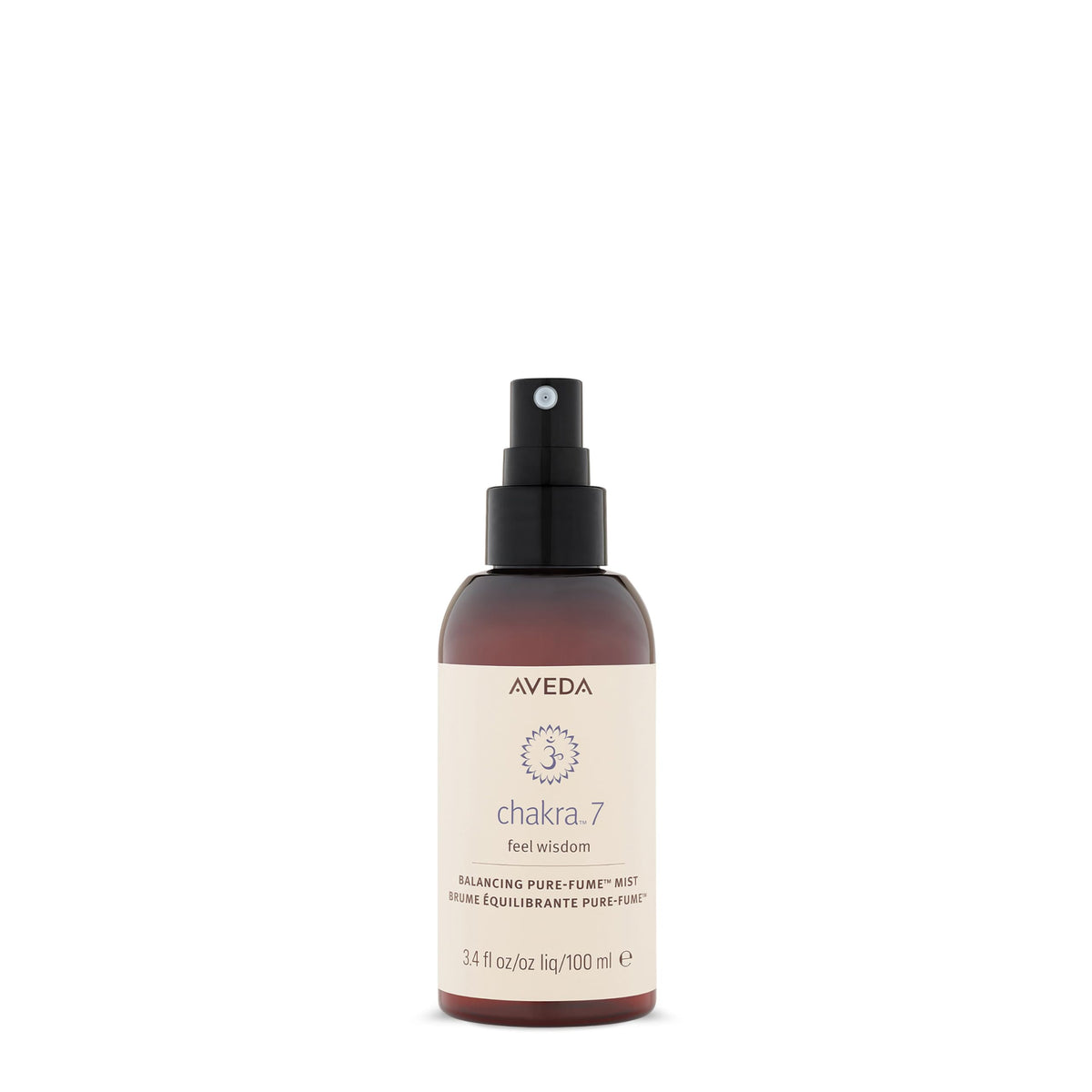 White Smoke Aveda Chakra 7 Balancing Pure-Fume Mist: Connection | Body & Room Spray | Balances Crown Chakra | With Olibanum, Certified Organic Elemi & Angelica, 3.4 Fl Oz