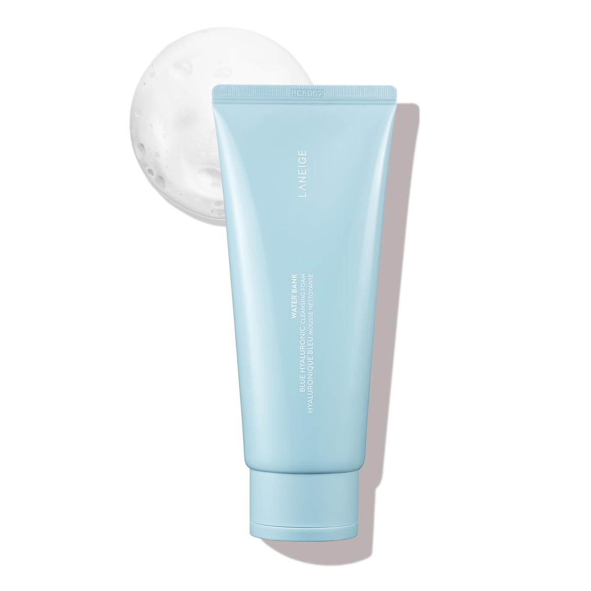 White Smoke LANEIGE Water Bank Cleansing Foam