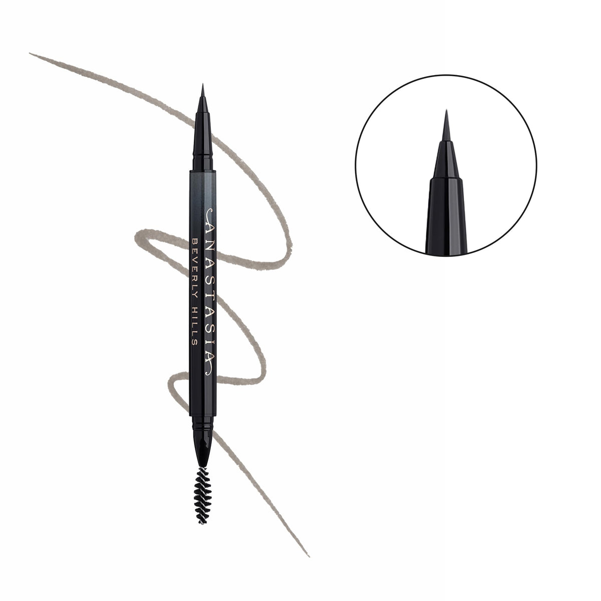 White Smoke Anastasia Beverly Hills - MicroStroke Brush Fine Tip Eyebrow Detailing Pen