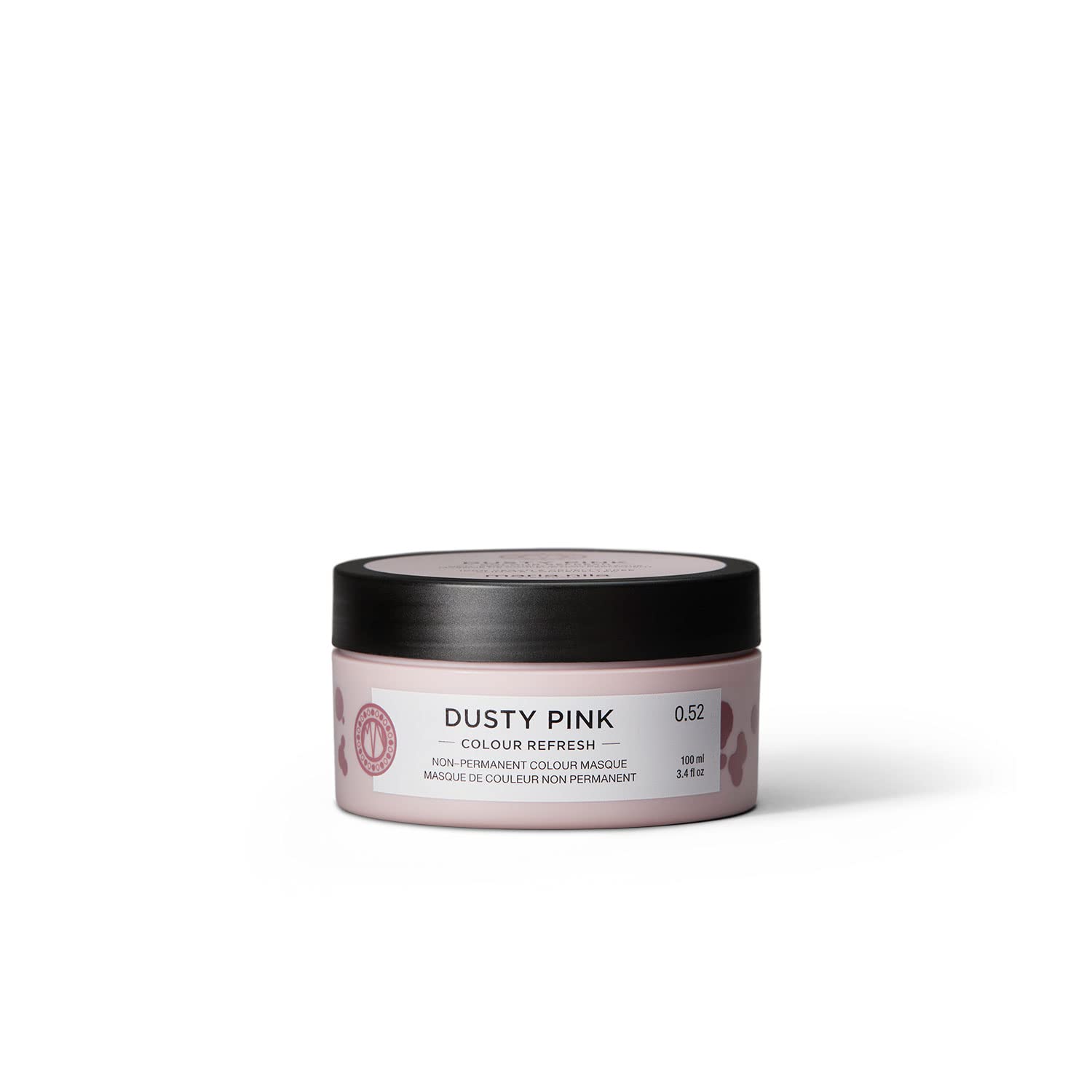 White Smoke Maria Nila Colour Refresh, Dusty Pink 3.4 Fl Oz, Dark Pink Pastel Hair Mask, Semi-Permanent Pigments, 100% Vegan & Sulfate/Paraben free