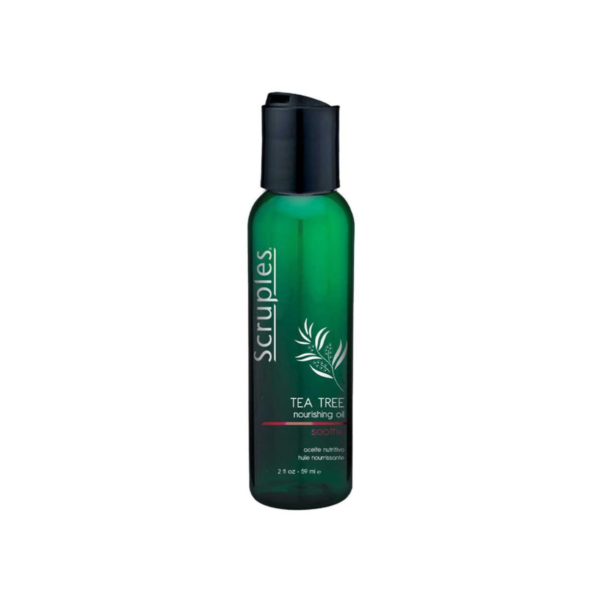 Dark Slate Gray Scruples Tea Tree Hair Oil - Nourishing Hair Moisturizer, Scalp Oil and Detangler - Hair Protectant Infused with Tea Tree Oil & Vitamin E - Stimulates Hair Growth (2oz)