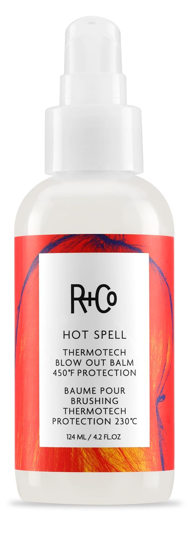 White Smoke R+Co HOT SPELL Thermotech Blowout Balm Deluxe, 1 Oz