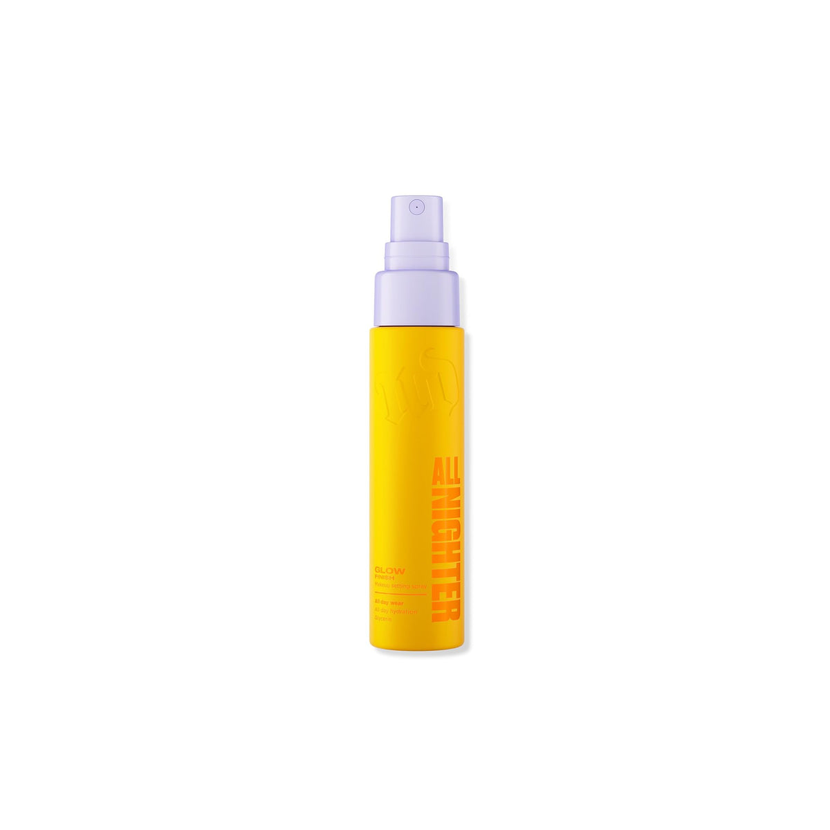 Orange Urban Decay All Nighter Glow Makeup Setting Spray (Travel Mini - 1 fl oz)