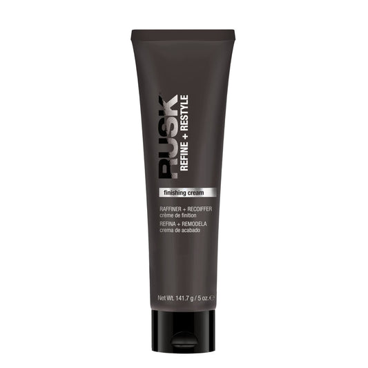 White Smoke RUSK Finishing Cream, Refine + Restyle, Enhances Natural Texture and Shine for Frizz Free Hair, 5 oz.
