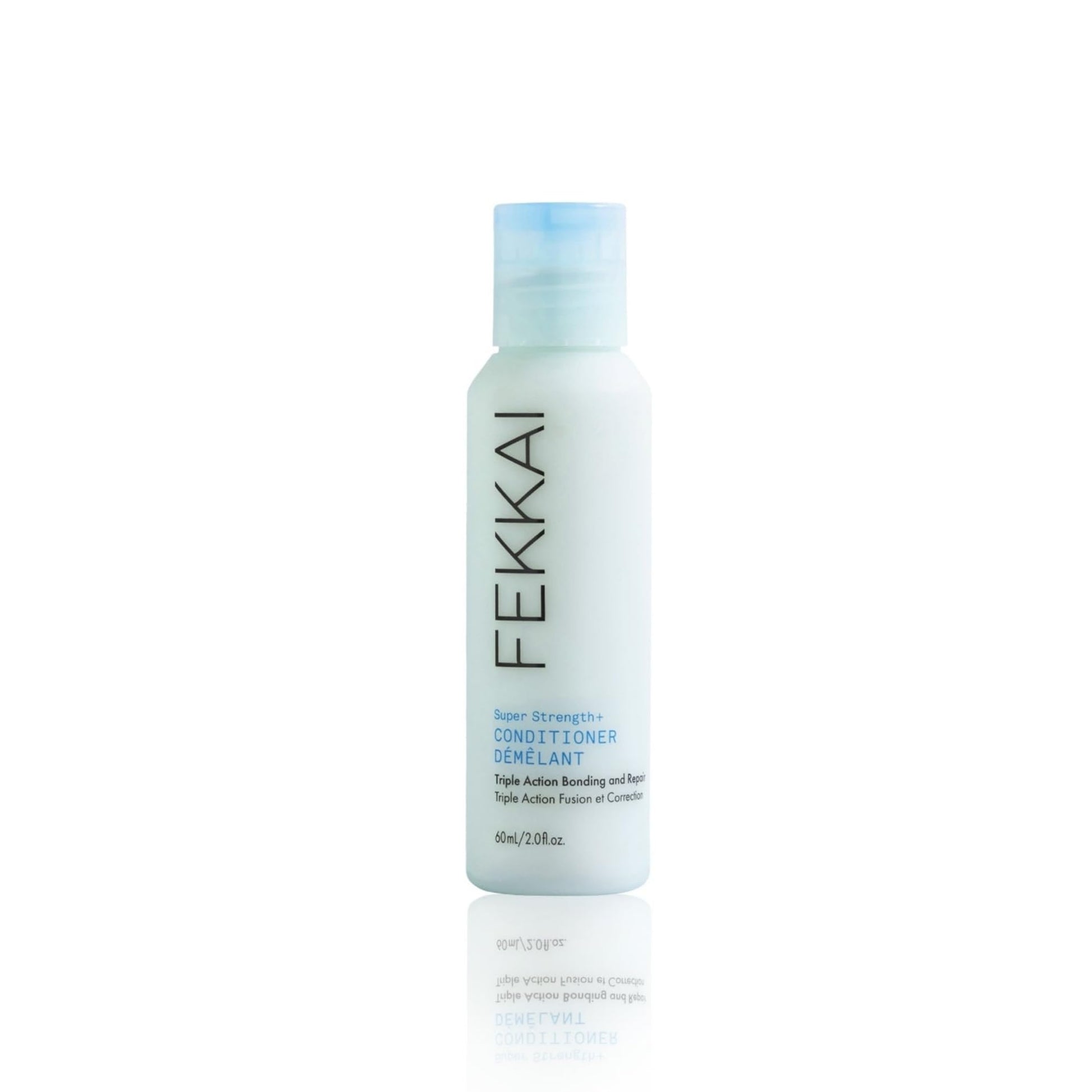 Light Gray FEKKAI Super Strength+ Protein PowerBond Conditioner - 2 oz - Bonds, Repairs, and Protects for 3X Stronger Hair - Free of Sulfates, Parabens, Phthalates - Vegan, Cruelty-Free