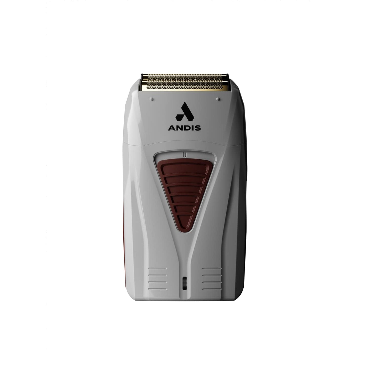 Dark Gray Andis TS-1 17235 Pro Foil Lithium Titanium Foil Shaver, Cord/Cordless, Smooth Shaving Cordless Shaver with Charger, Gray