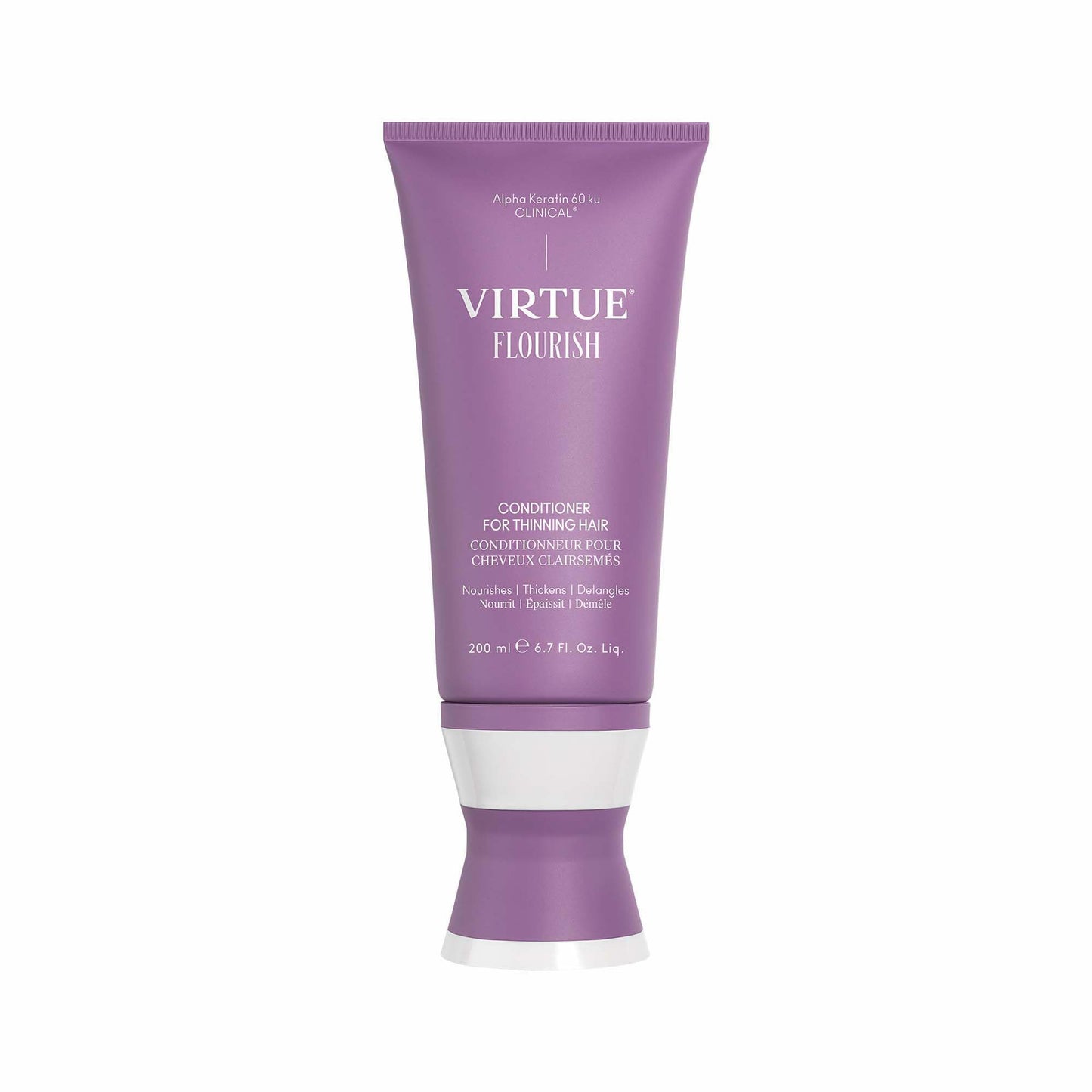 White Smoke Virtue Flourish Conditioner for Thinning Hair | Nourishes, Thickens, Detangles Thinning Hair