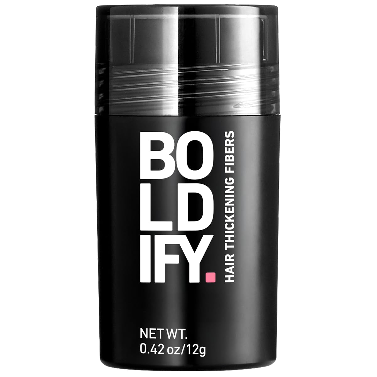 Black BOLDIFY Hair Fibers (12g) - Fill In Thinning and Fine Hair for an Instantly Fuller, Thicker Look - 14 Shades for Women & Men - Dark Brown