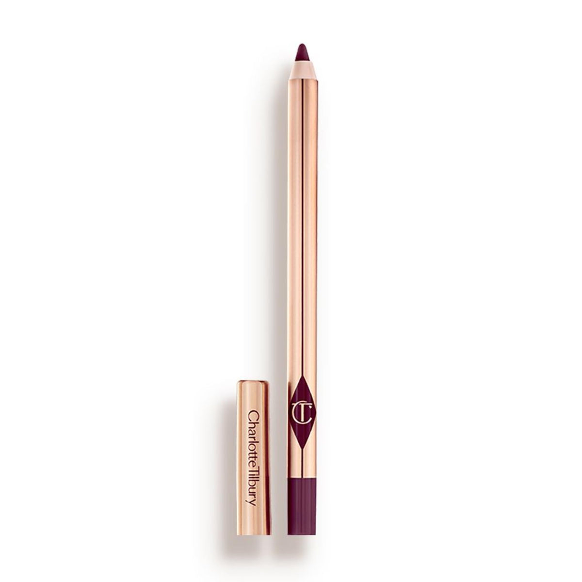 White Smoke Charlotte Tilbury Lip Cheat Lip Liner Pencil - Gives Lips a Fuller-Looking, Defined Pout - Enriched with Jojoba Oil & Hyaluronic Acid - Waterproof, Smudge-Proof & Transfer-Proof