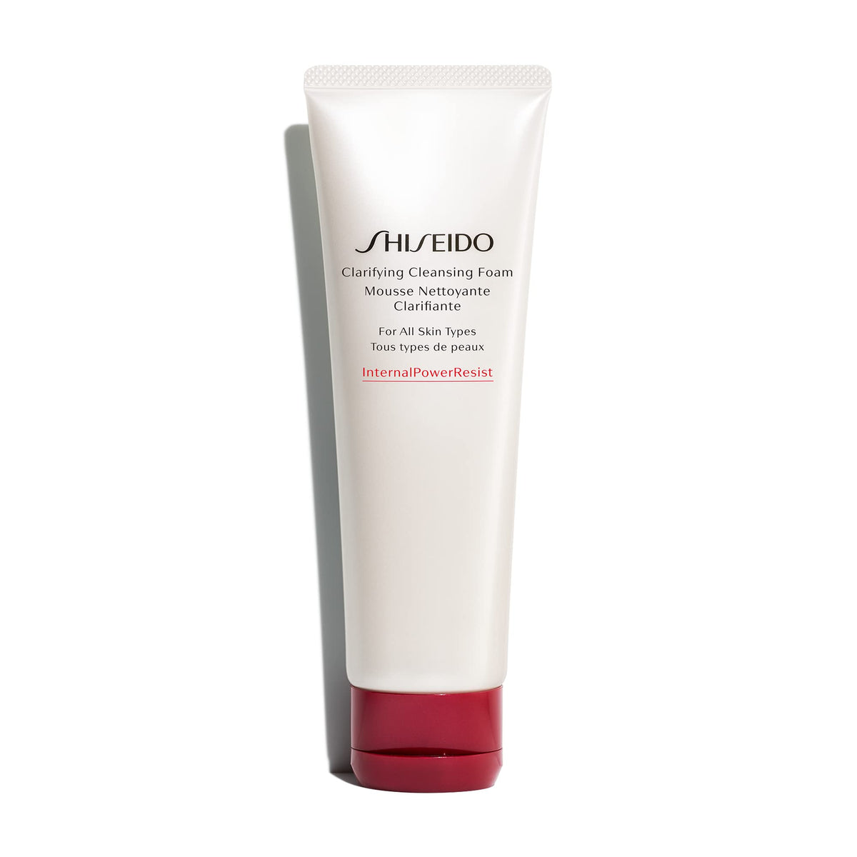 White Smoke Shiseido Clarifying Cleansing Foam - 125 mL - Cleanses, Balances & Removes Impurities for Smoother, Radiant Complexion - For All Skin Types
