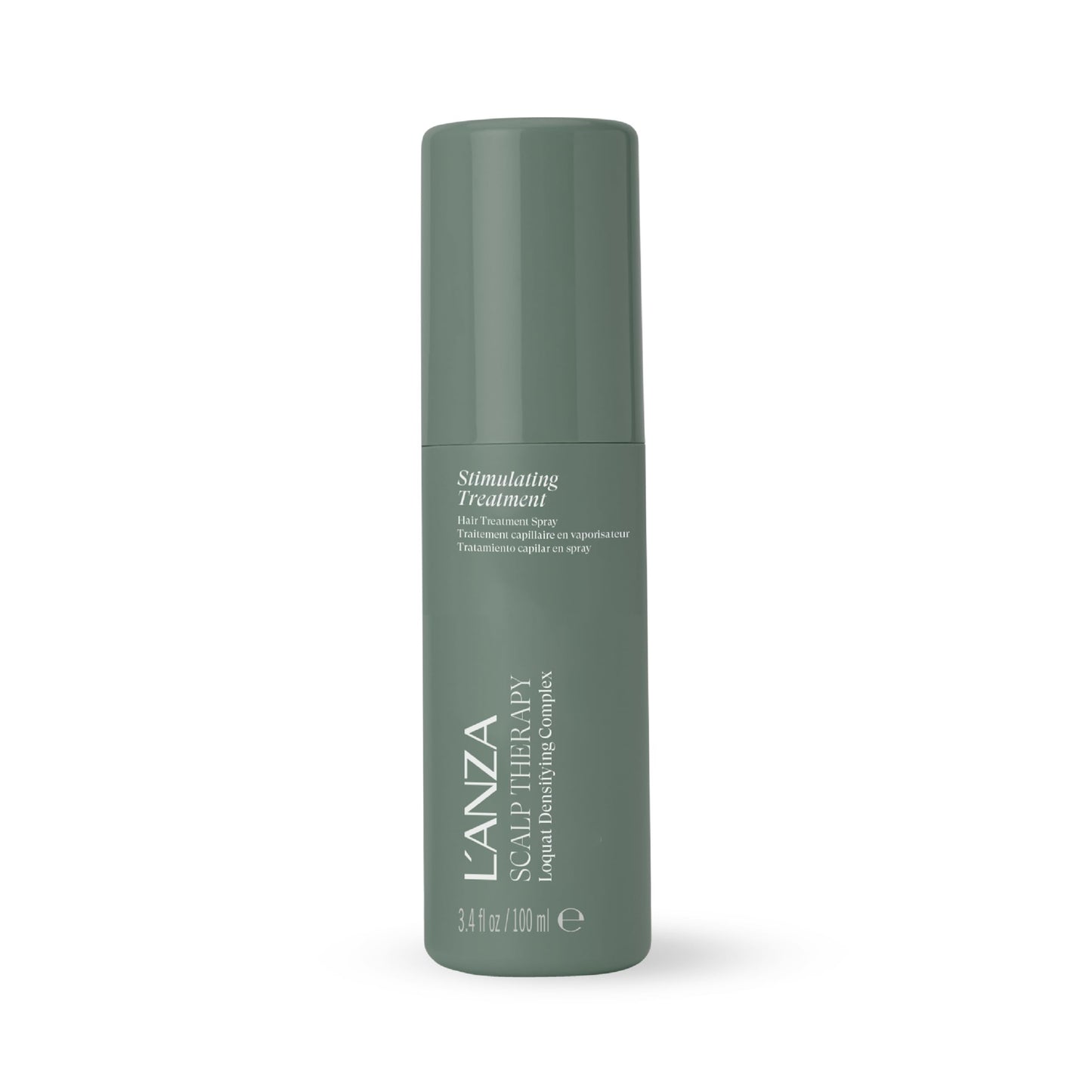 Dim Gray L'ANZA Scalp Therapy Stimulating Hair Treatment, Leave-In, Supports Healthy Growth, Adds Fullness, Strengthens, Anti Aging, Combats Oil, Removes Buildup, Color Safe Sulfate Free (3.4 Fl Oz)