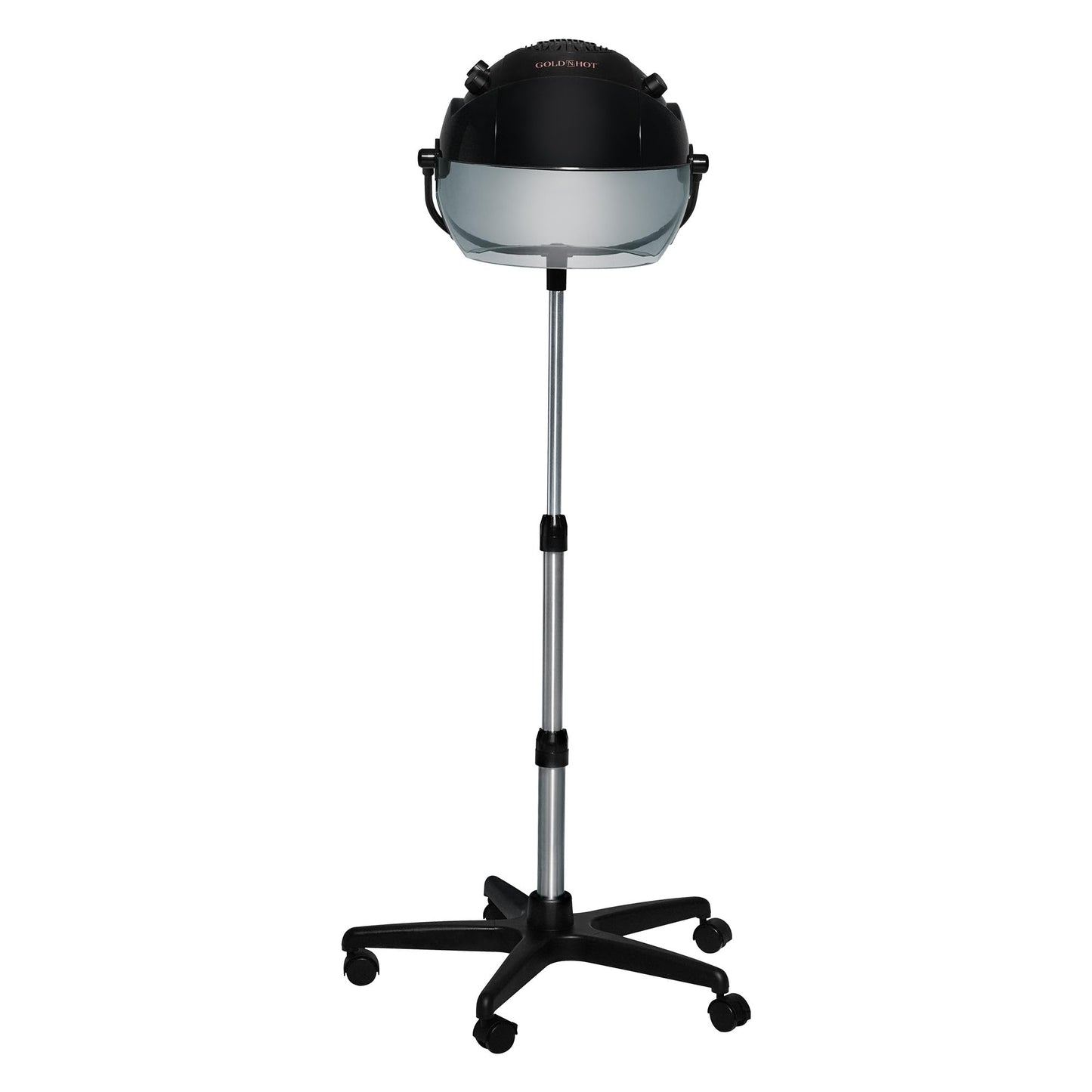 White Smoke GOLD N HOT Ionic Stand Bonnet Dryer