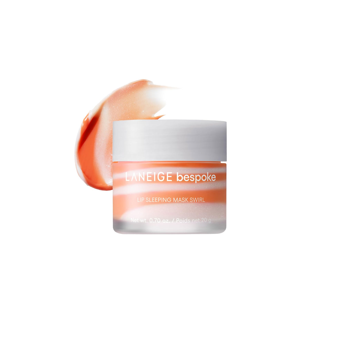 White Smoke LANEIGE Bespoke Lip Sleeping Mask | Customized Overnight Treatment