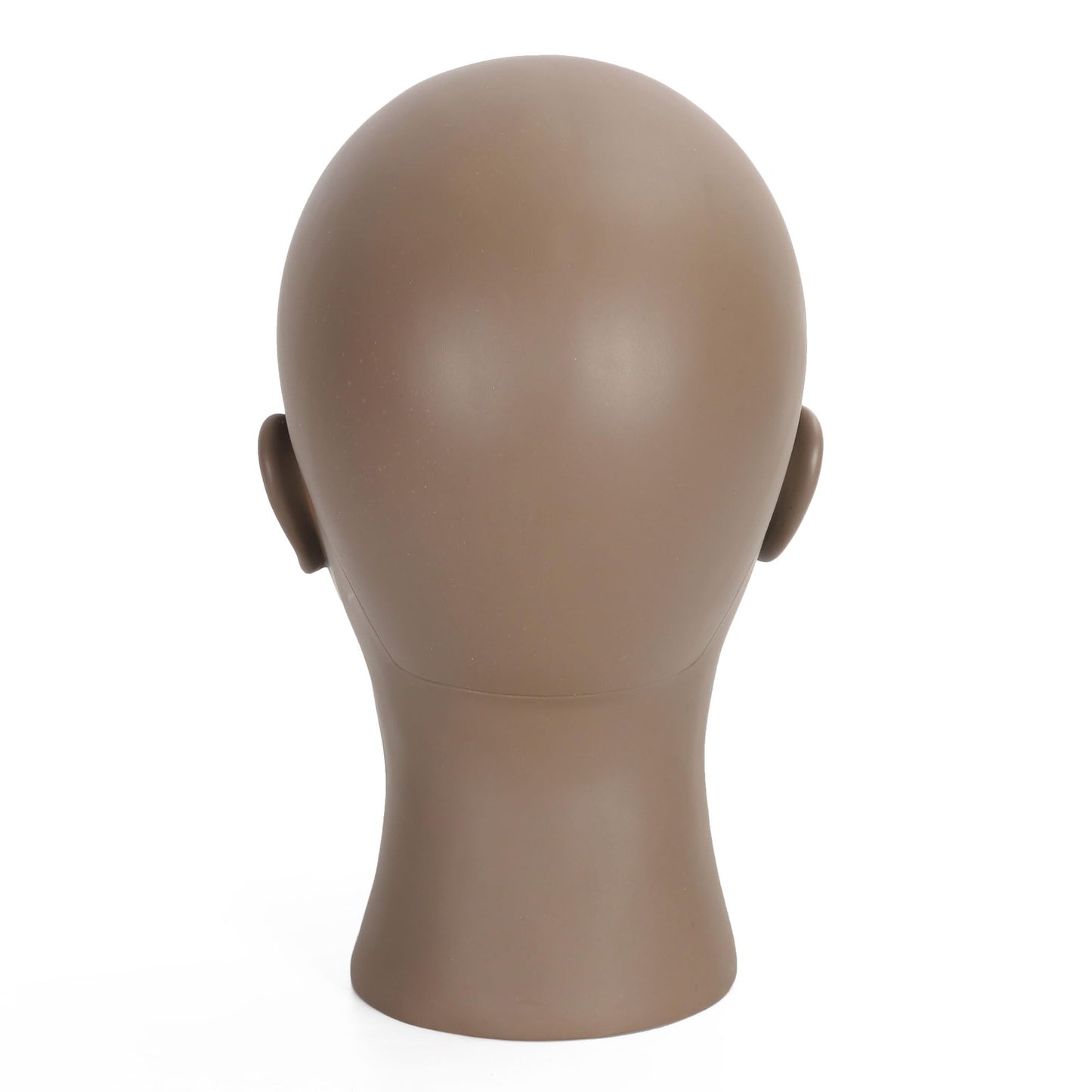 White Smoke TKIMHEQ Bald Female Mannequin Head Makeup Training Head Wig Head Professional Cosmetology for Wig Making and Display Hat Helmet Glasses Display Head Model with Free Clamp Stand