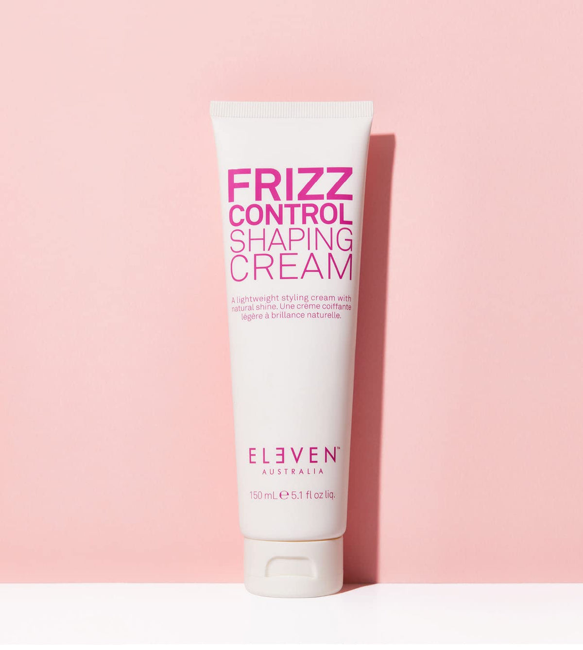 Pink ELEVEN AUSTRALIA Frizz Control Shaping Cream, Defines Curls - 5.1 Fl Oz