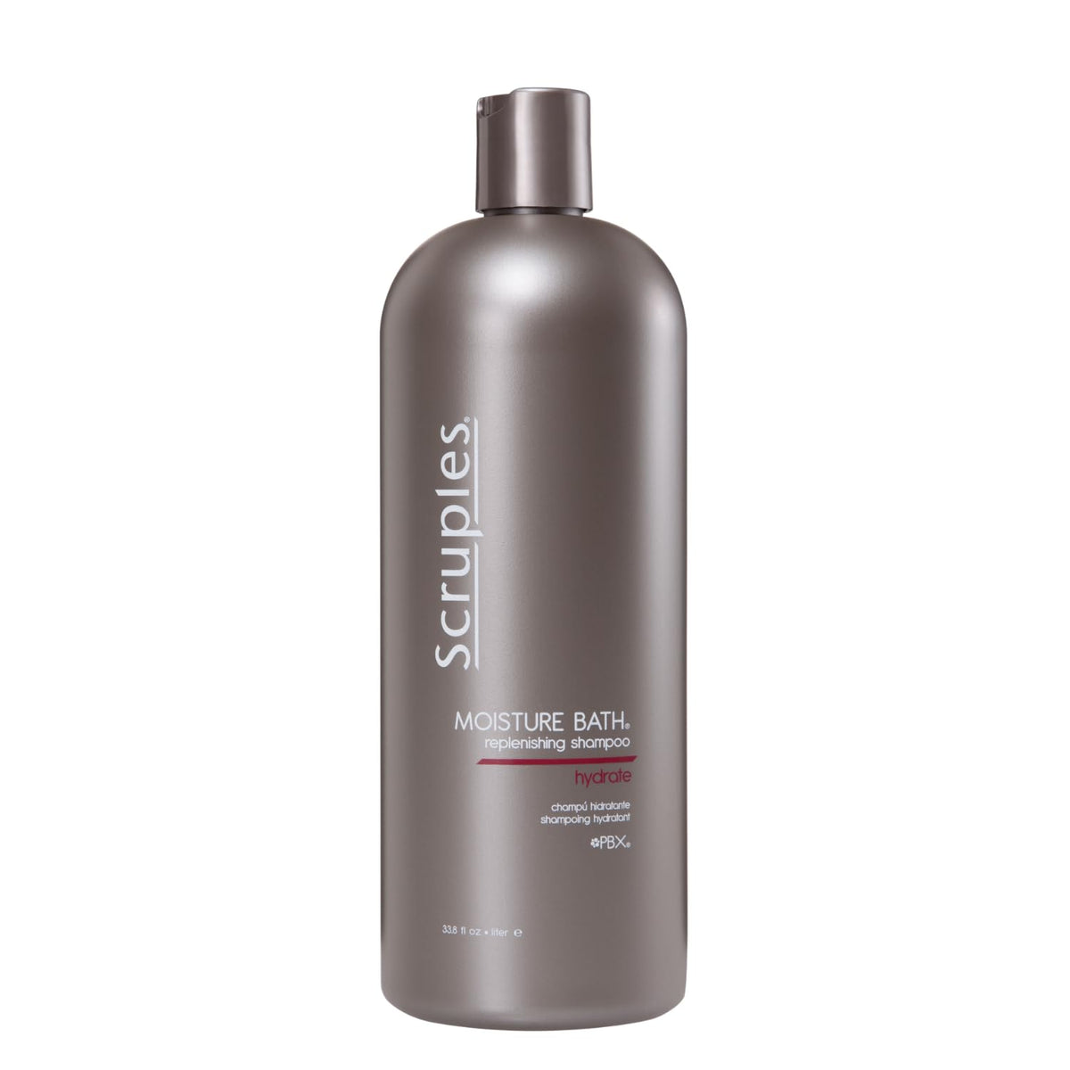 Dim Gray Scruples Moisture Bath Hair Shampoo for Men & Women - Moisturizing Shampoo for Dry, Brittle & Coarse Hair