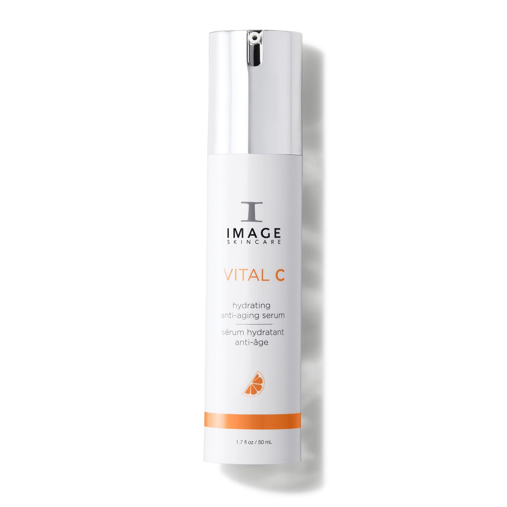 White Smoke IMAGE Skincare, VITAL C Hydrating Face Serum, with Vitamin C and Hyaluronic Acid, to Brighten, Tone and Smooth Appearance of Wrinkles, 1.7 fl oz