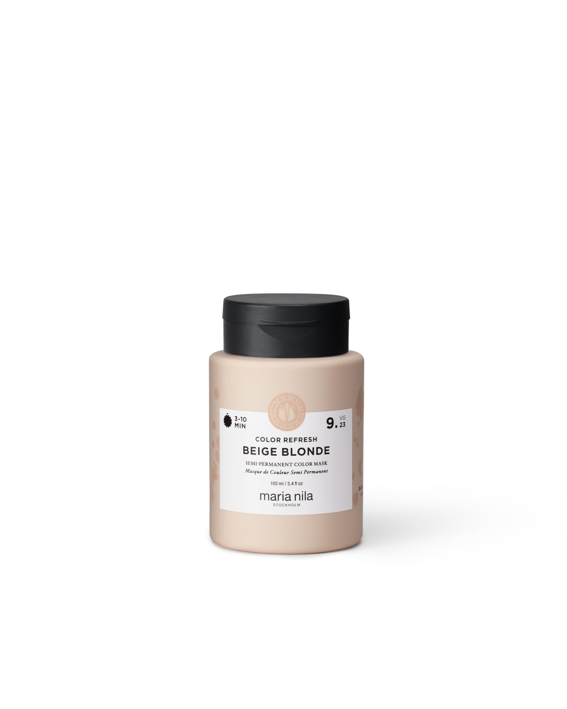White Smoke Maria Nila Color Refresh, Beige Blonde 3.4 Fl Oz, Cool-toned Soft Beige Hair, Semi-Permanent Pigments, 100% Vegan & Sulfate/Paraben free