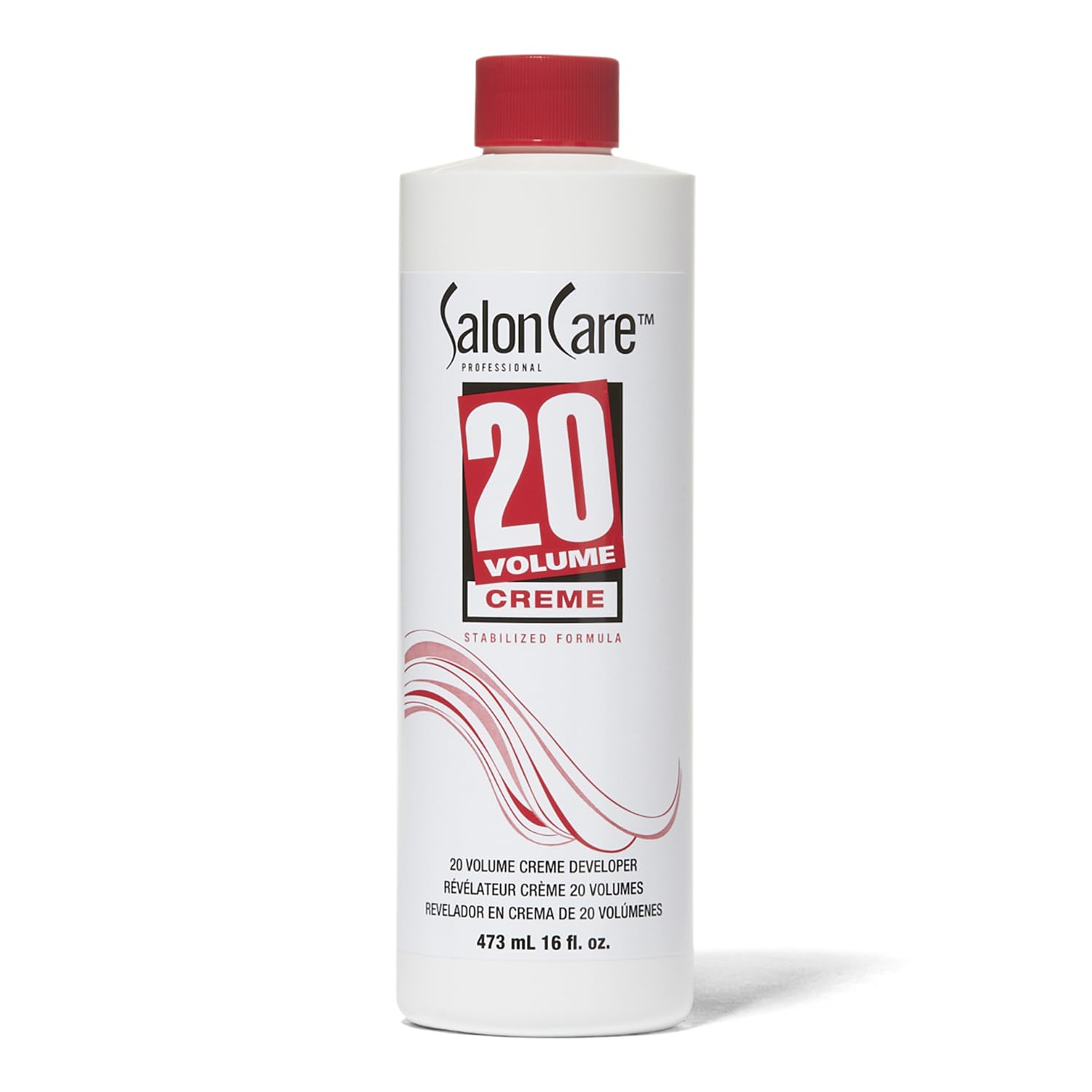 White Smoke Salon Care 20 Volume Creme Developer, Uniform Lift, Easy to Handle Cream Consistency, Stabilized Formula, 16 Ounce